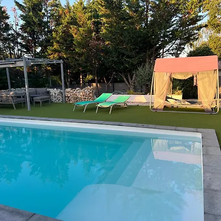 Villa Carpediem Cevennes - Piscine & Terrain Tennis *