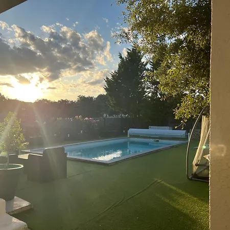 Carpediem Cevennes - Piscine Chauffee & Terrain Tennis