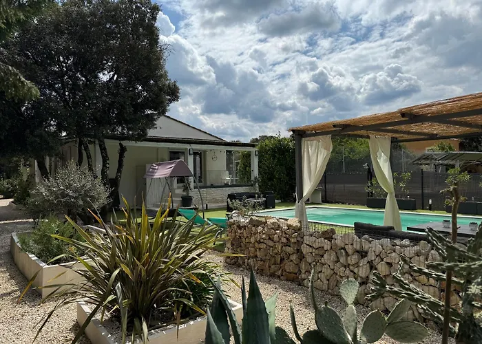 Carpediem Cevennes - Piscine & Terrain Tennis * Méjannes-le-Clap